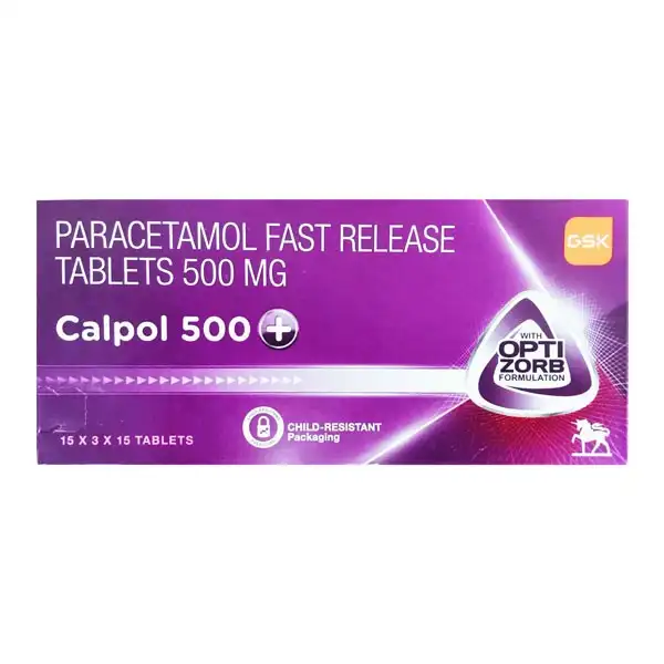 Calpol 500mg - Acetaminophen Tablets 500mg