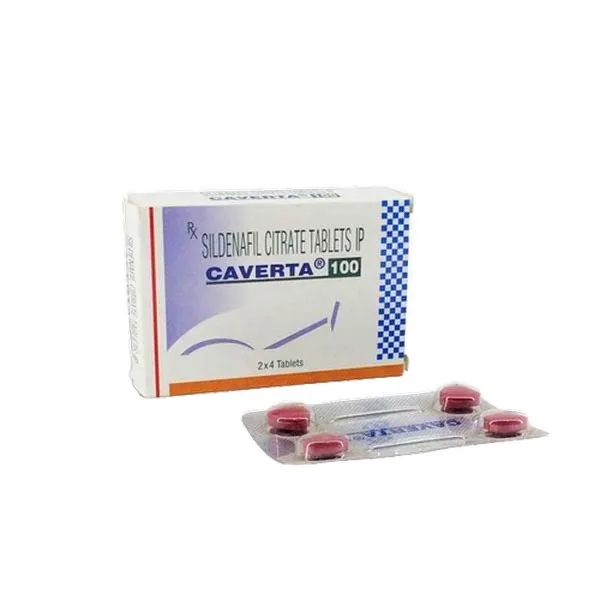 Caverta 100mg - Sildenafil 100mg tablet
