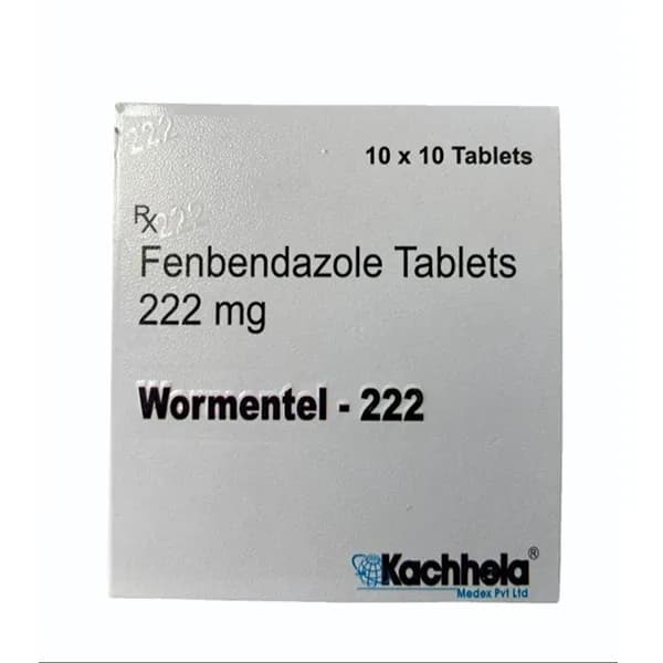 Wormentel 222 - Fenbendazole Tablets in Australia