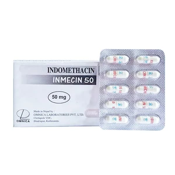 Inmesin 50mg Capsule - Indomethacin 50mg in Australia