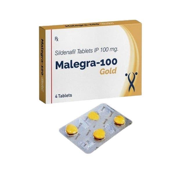 Malegra Gold 100mg - Sildenafil 100mg