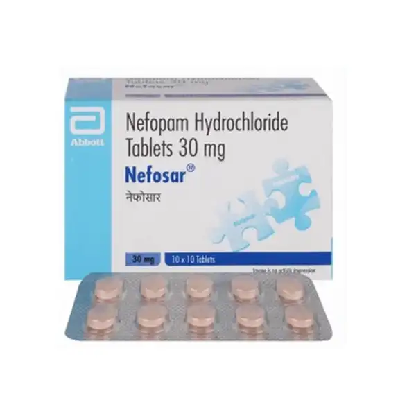Nefosar 30mg - Nefopam Tablets 30mg