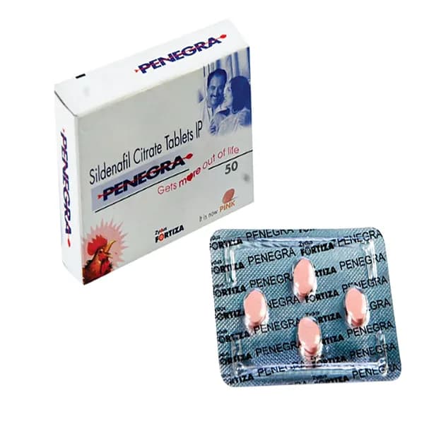 Penegra 50mg - Sildenafil 50mg