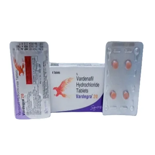 Vardegra 20 - Vardenafil Tablet in Australia