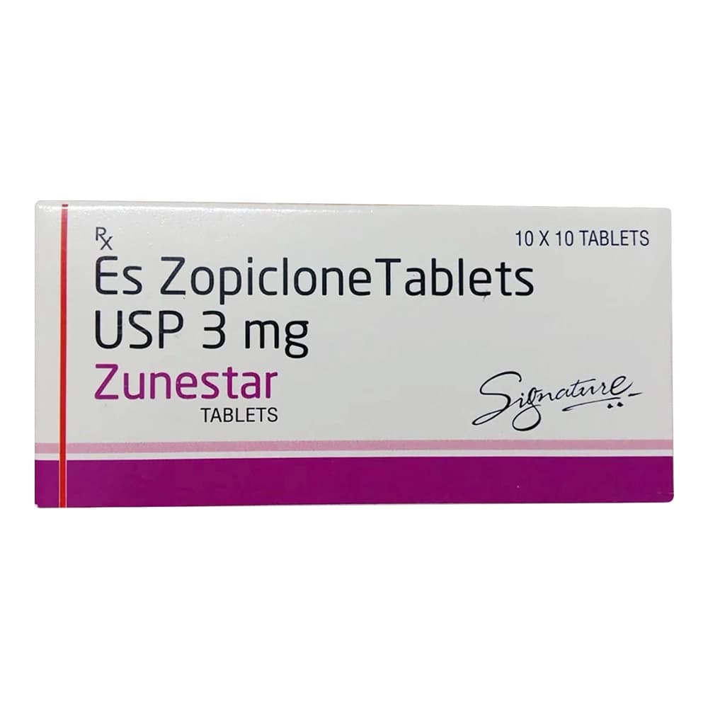 Zunestar 3 Mg - Eszopiclone