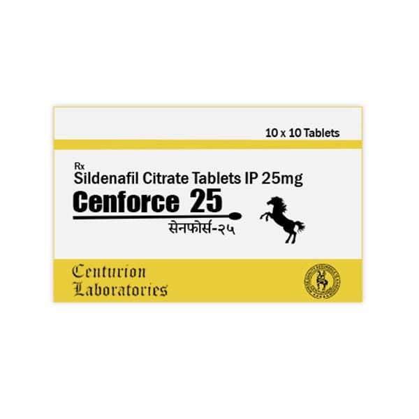 Cenforce 25mg - Sildenafil Citrate