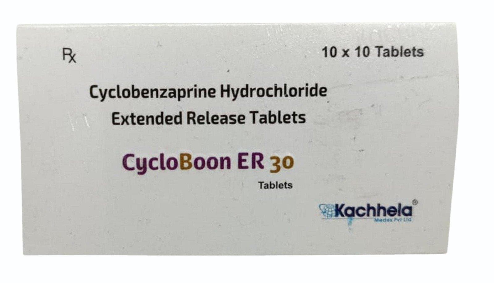 Cycloboon ER 30mg - Cyclobenzaprine Tablets in Australia
