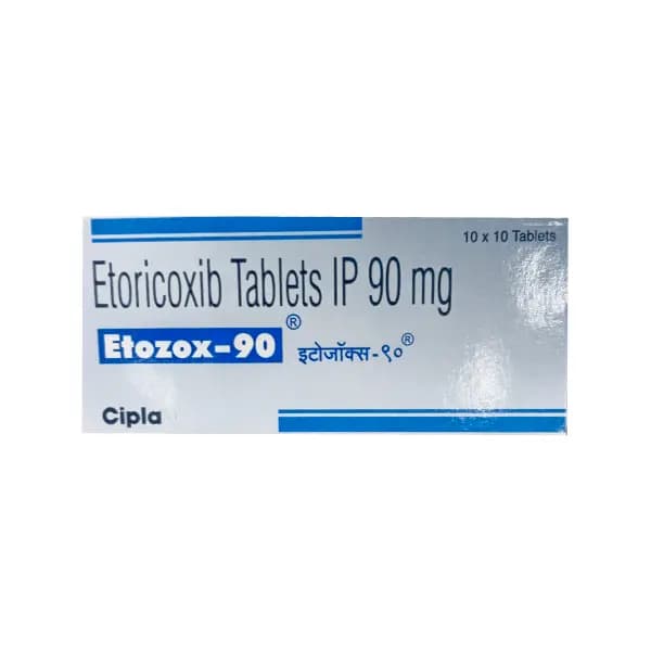 Etozox 90mg - Etoricoxib Tablet in Australia