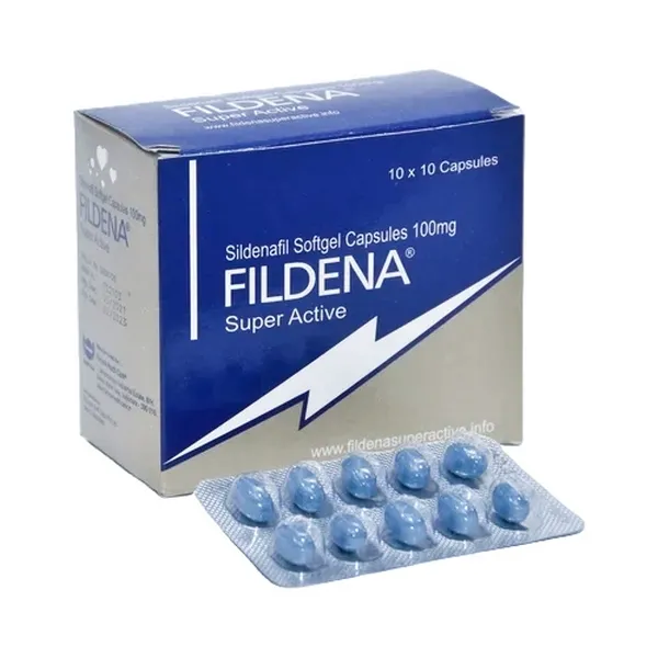 Fildena Super Active - Softgel Capsules/Sildenafil