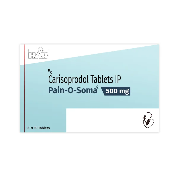 Pain O Soma 500 mg - Carisoprodol Pain