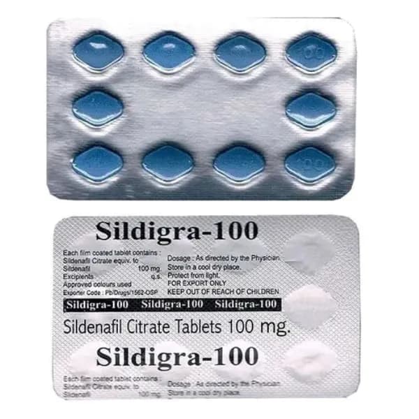 Sildigra Proffesional 100mg - Sildenafil Citrate Tablet 