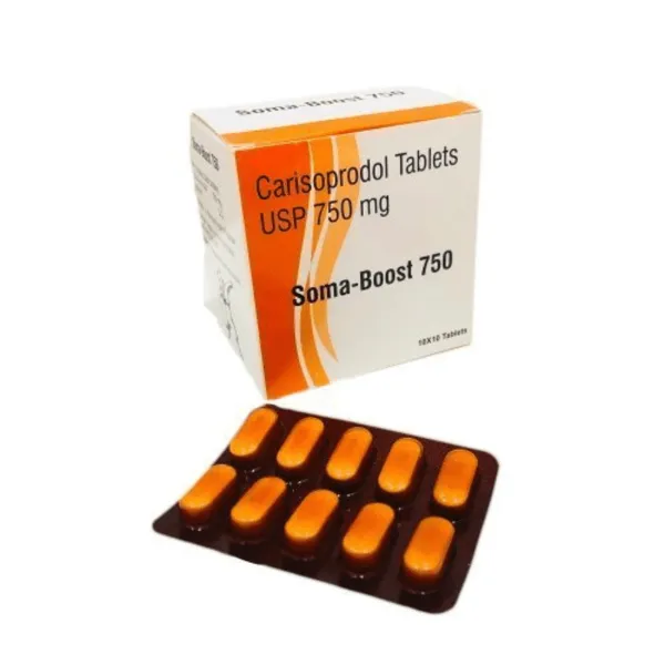 Soma-Boost 750mg - Carisoprodol 750mg