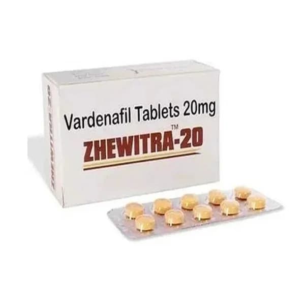 Zhewitra 20mg (Vardenafil)