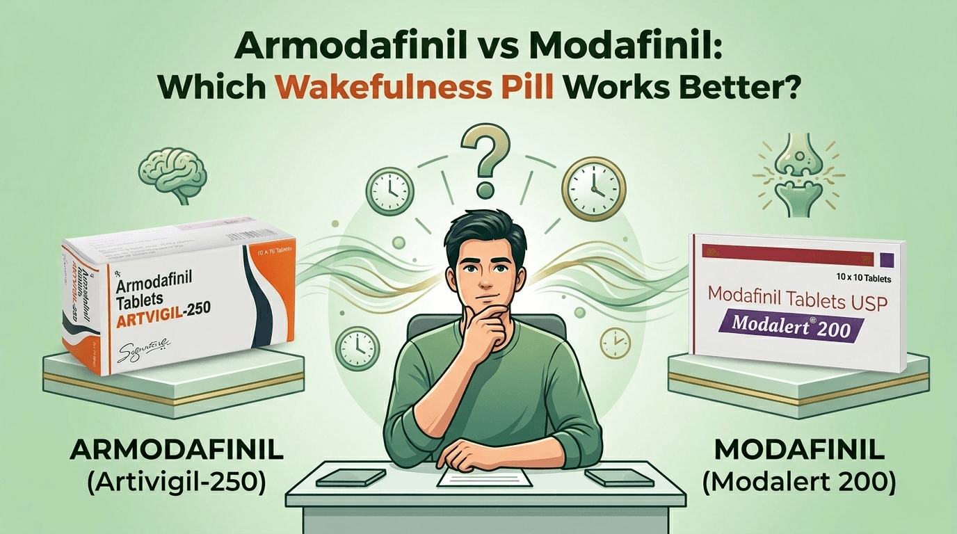 Armodafinil vs Modafinil Which Wakefulness Pill Works Better