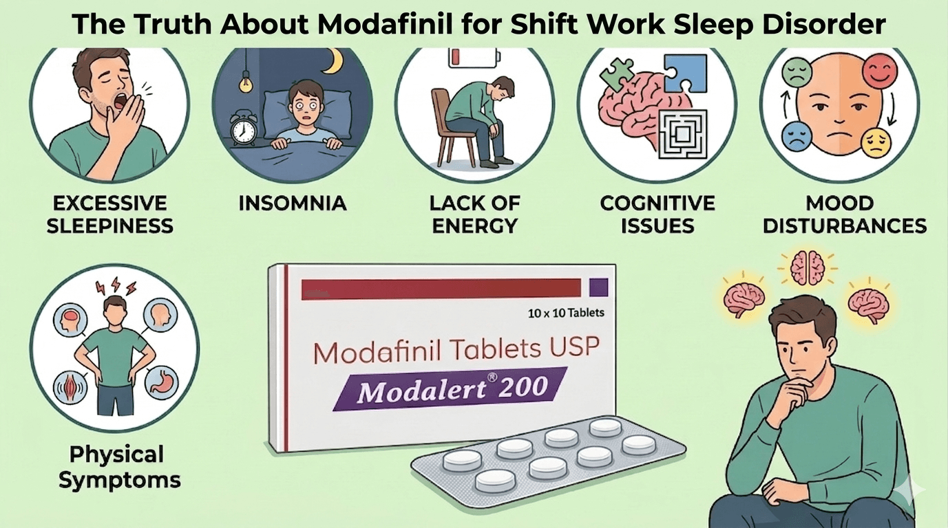 The Truth About Modafinil for Shift Work Sleep Disorder