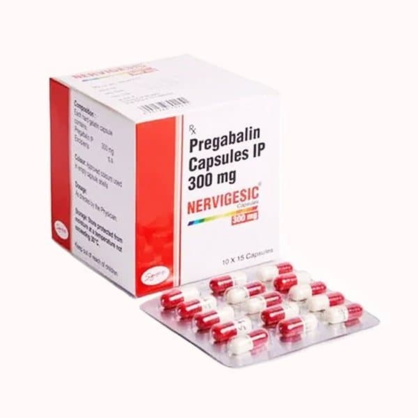 Nervigesic 300mg - Pregabalin Capsules