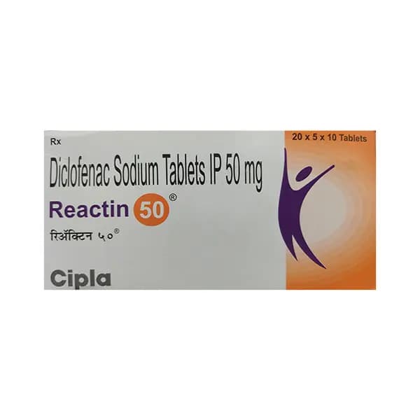 Diclofenac 50mg - Reactin in Australia